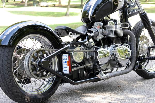 Modern Triumph Chopper